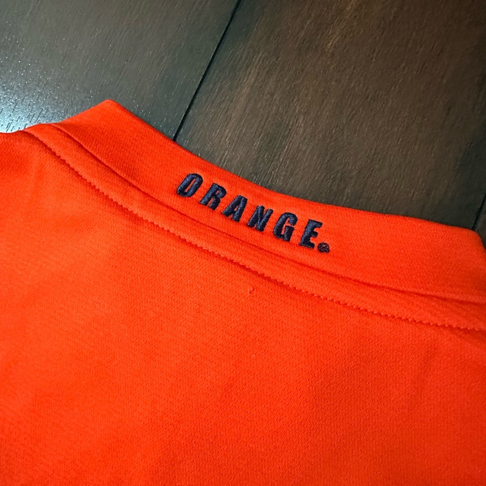 RARE NWT Nike Syracuse Orange Men’s Quarter Zip Pullover Size M - Picture 5 of 5